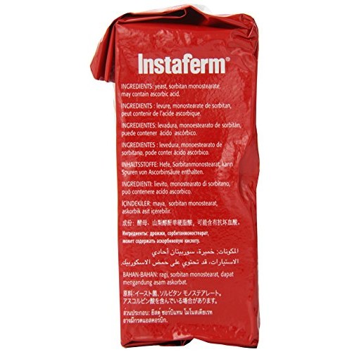 Lallemand Instaferm Instant Dry Yeast Leavening Agent, Red, 15.8
