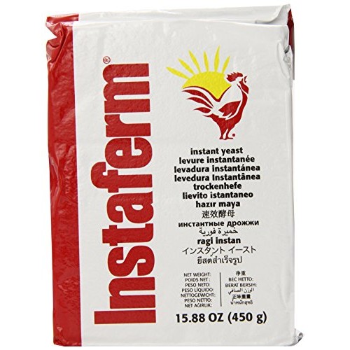 Lallemand Instaferm Instant Dry Yeast Leavening Agent, Red, 15.8