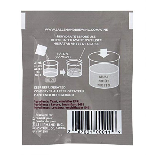 3X Lalvin Ec-1118 Champagne Yeast 5G Sachet 18% Homebrew Wine Ma