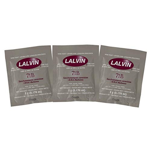Lalvin 71B-1122 Yeast Тhree Pаck