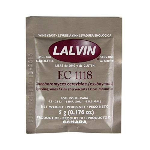 Lalvin Ec-1118 Wine Yeast, 5 Grams - 10-Pack By Lalvin