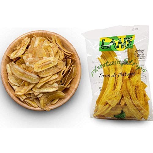 Lams Plantain Chips, Banana Chips, Sweet || Maduro || Yuca || C