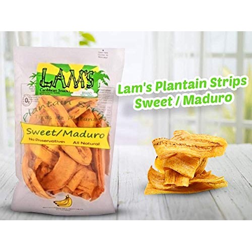 Lams Plantain Chips, Banana Chips, Sweet || Maduro || Yuca || C