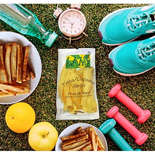 Lams Strips/Premium Quality Yuca/Cassava strips 2.5 oz pack06