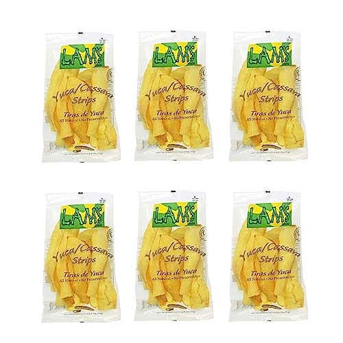Lams Strips/Premium Quality Yuca/Cassava strips 2.5 oz pack06