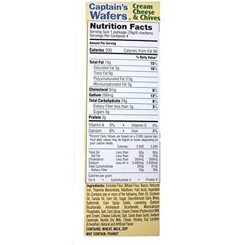 Lance Captains Wafers Variety Pack Cracker Sandwiches Pack Of 3