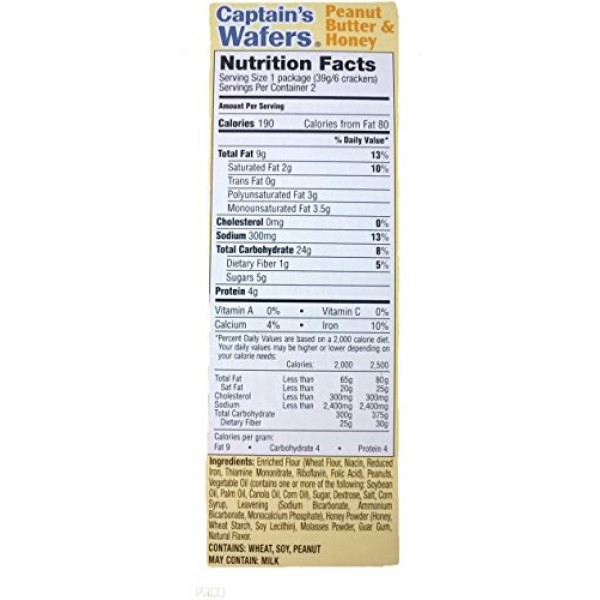 Lance Captains Wafers Variety Pack Cracker Sandwiches Pack of 3