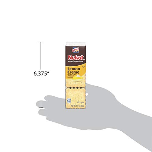 Lance Sandwich Crackers, Captains Wafers Cream Cheese And Chive