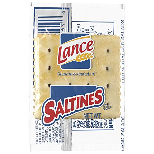 Lance Saltines Crackers, 500 Count Single-Serve