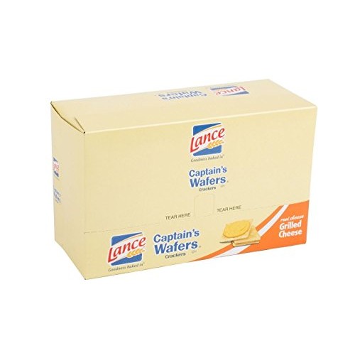 Lance Captains Wafers Grilled Cheese Sandwich Crackers [20-Coun