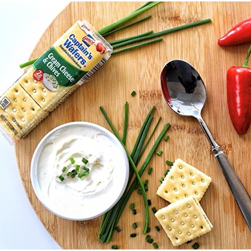 Lance Captains Wafers Cream Cheese And Chives Sandwich Crackers