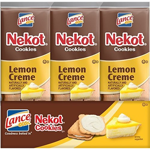 Lance Nekot Cookie Sandwiches Lemon Creme Filling - 8 Ct By Lance