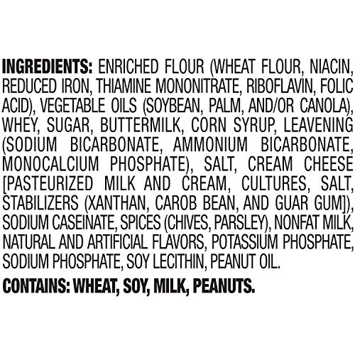 Lance Sandwich Crackers, Cream Cheese And Chives Captains Wafer