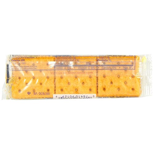 Lance Toast Chee Peanut Butter Crackers, 40 Count Pack Of 2