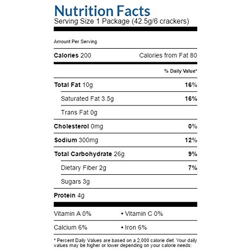 Lance Whole Grain Cheddar Cheese Crackers - 3 Boxes Of 8 Individ