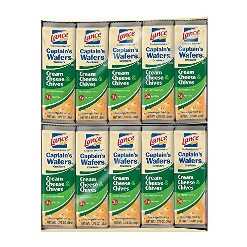 Product Of Lance Captains Wafers Cream Cheese &Amp; Chives Crackers