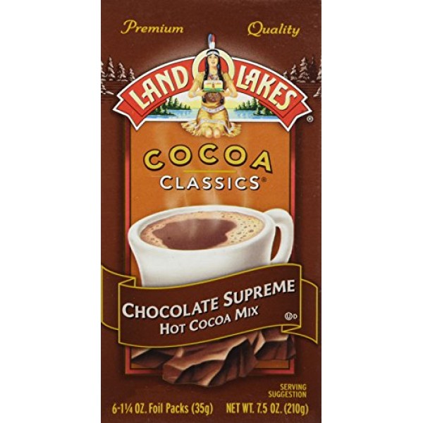 Land O Lakes Cocoa Classics Hot Cocoa Mix Chocolate Supreme - 1...