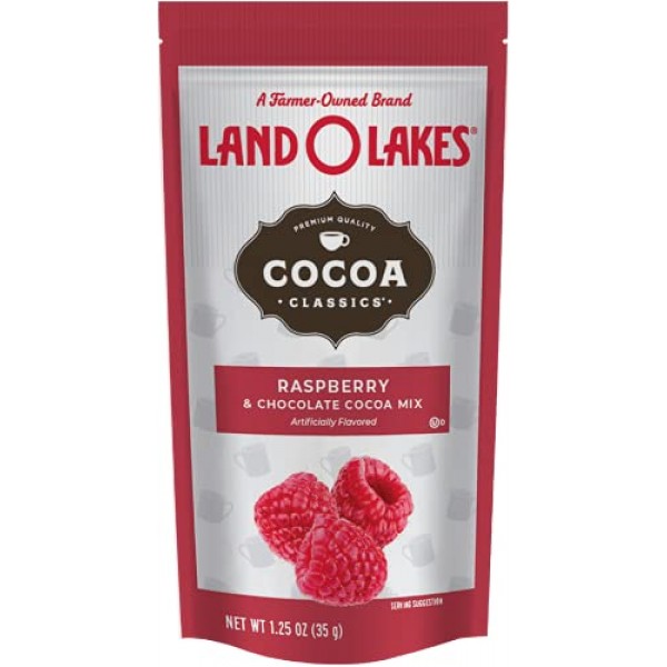 Land O Lakes Raspberry Cocoa Mix - 1.25 oz - 12 pk