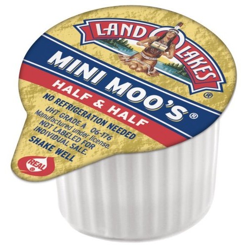 Land O Lakes Half &Amp; Half Mini Moo, 384-Count Single-Serve Packages