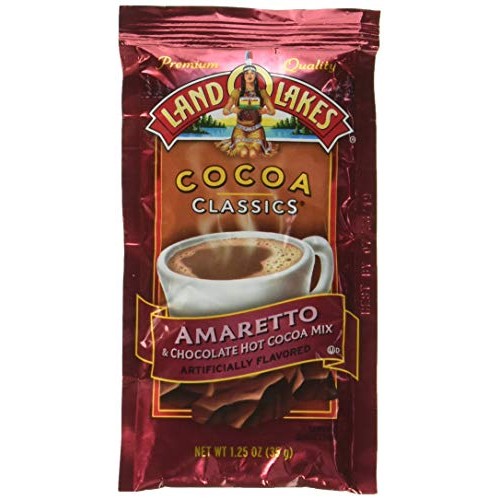 Land O Lakes, Cocoa Mix Classic Amaretto, 1.25-Ounce 12 Pack