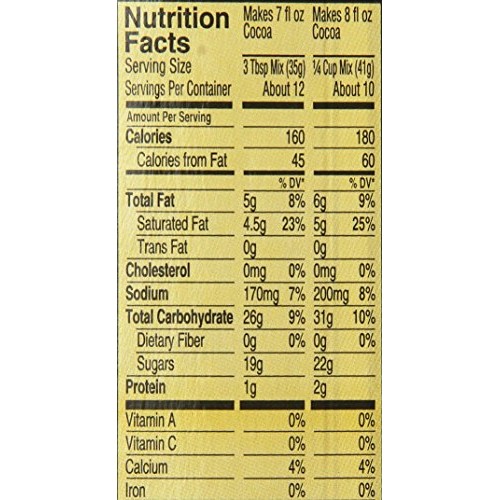 Land O Lakes Canister Hot Cocoa Mix, Arctic White, 14.8 Ounce