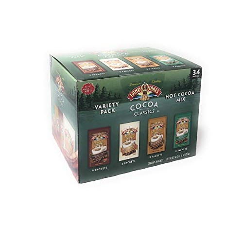 Land O Lakes Classics Instant Premium Hot Cocoa Assortment Box,