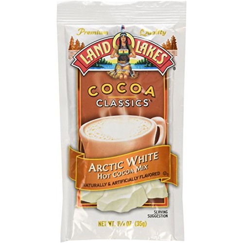 Land O Lakes Cocoa Classic Arctic White Hot Cocoa Mix, 1.25 Ounc