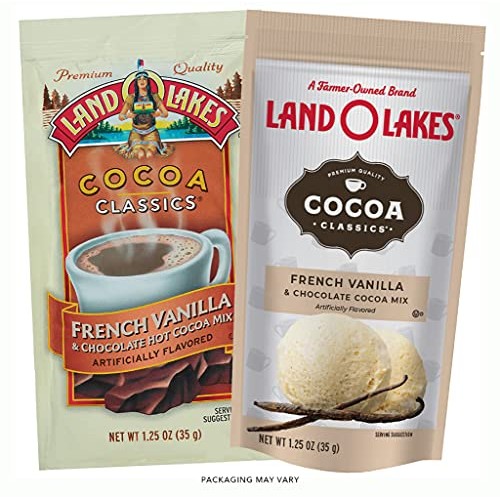 Land O Lakes Cocoa Classics, French Vanilla And Chocolate Hot Co