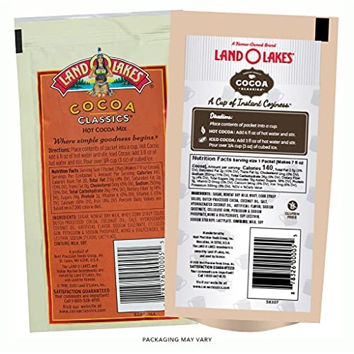Land O Lakes Cocoa Classics, French Vanilla And Chocolate Hot Co