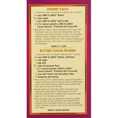 Land O Lakes Cocoa Classics Hot Cocoa Mix Chocolate &Amp; Raspberry