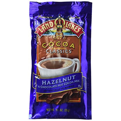 Land O Lakes, Cocoa Mix Classic Hazelnut, 1.25-Ounce 12 Pack