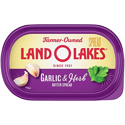Land O Lakes Garlic & Herb Butter Spread 6.5 ounce Pack of 12