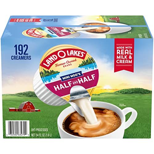 Land O Lakes Mini Moo’S Half &Amp; Half Creamer Singles, Shelf-Stabl