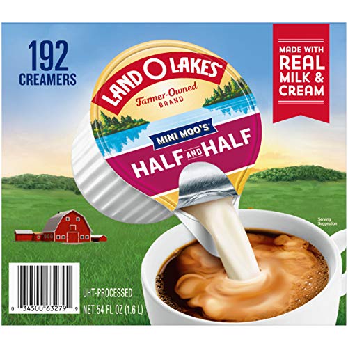 Land O Lakes Mini Moo’S Half &Amp; Half Creamer Singles, Shelf-Stabl