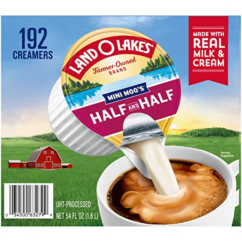 Land O Lakes Mini Moo’S Half &Amp; Half Creamer Singles, Shelf-Stabl
