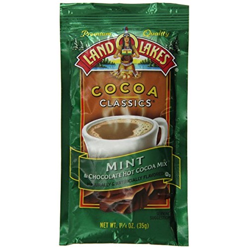 Land-O-Lakes Mint Hot Cocoa Mix 15 Oz Pack Of 12