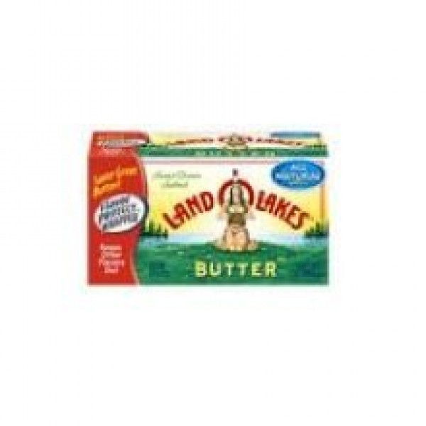 Land O Lakes Quarter Salted Butter, 8 Ounce -- 12 per case.