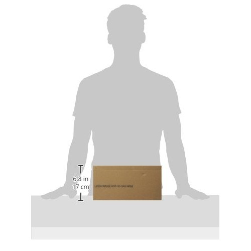 Landau Thin Cakes Pack Of 12 Rice Cake Salted