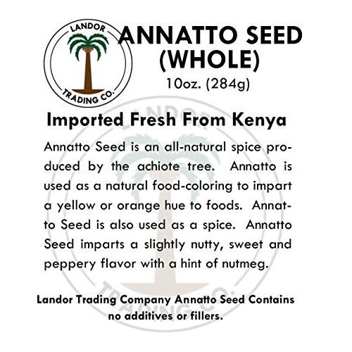 Annatto Seed Whole 10 Ounce