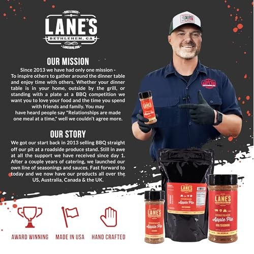 Lane's Desserts Apple Pie Seasoning, All-Natural Homemade Savory...