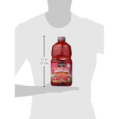 Langers Cranberry Ginger With Zinc Juice Cocktail, 64 Fl Oz Pa...