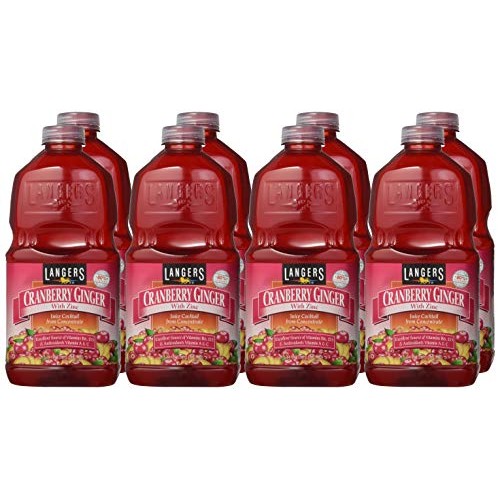 Langers Cranberry Ginger With Zinc Juice Cocktail, 64 Fl Oz Pa...