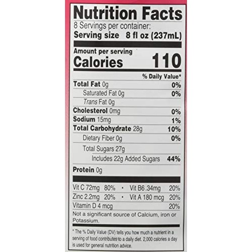 Langers Cranberry Ginger With Zinc Juice Cocktail, 64 Fl Oz Pa...