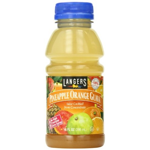 Langers Juice Cocktail Guava, Pineapple Orange 120 Fl Oz Pack O