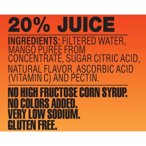 Langers Juice, Mango Nectar, 15.2 Ounce Pack Of 12 Langers Juice, Mango Nectar, 15.2 Ounce Pack Of 12