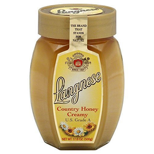 Langnese Country Creamy Honey, 17.6Oz Glass Jars Pack Of 10