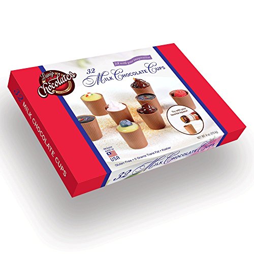Langs Chocolates Milk Chocolate Dessert Cups 64 Piece Box