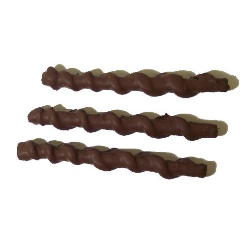 8Oz Milk Chocolate Covered Caramel Pretzel Rods Certified Kosher