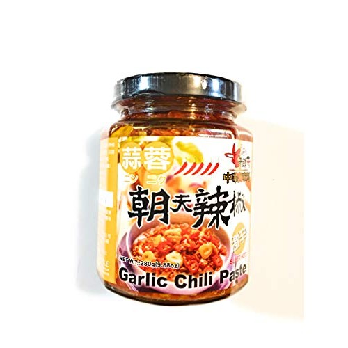 Laoruzhi Garlic Chili Paste 9.88 Oz2 Pack蒜蓉朝天辣椒