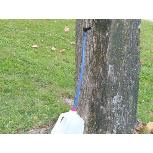 3 Maple Sap Ecolo Spouts With 2 Ft. Blue Drop Lines, Spile, Tap,